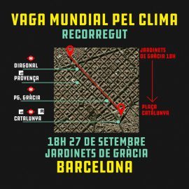 Vaga pel clima, un procomú amenaçat