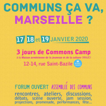 Comuns ça va, Marseille? Commons Camp 2020