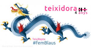 Teixidora 4 anys, TeixiRepte femBlaus