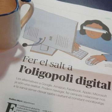 Un article a La Directa presenta les alternatives a l’oligopoli digital
