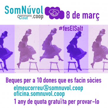 Vaga feminista i beques SomNúvol