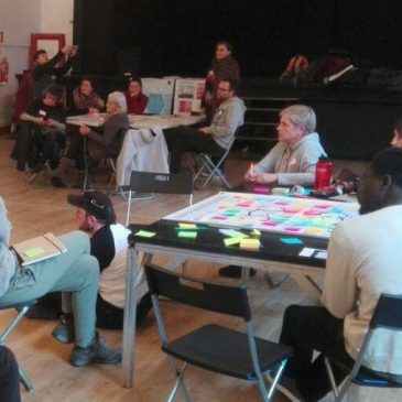 La Grimpada rehearses the Commons Sustainability Model