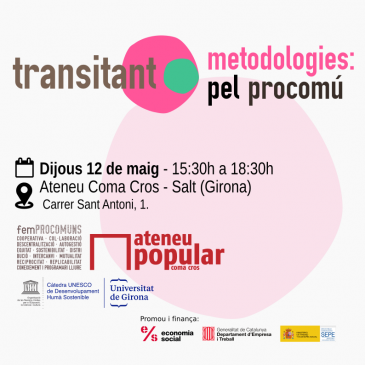 Sessió Transitant a Salt. Metodologies per al procomú