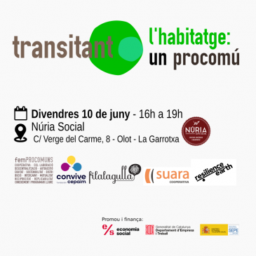 Sessió Transitant a Olot. L’habitatge com a procomú