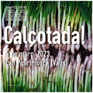 Calçotada by femProcomuns, on March 5 in Valls!