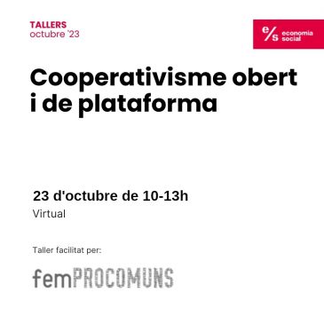 Taller sobre cooperativisme obert i de plataforma