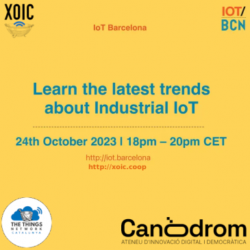 Trobada  amb IoT Barcelona & TTNcat