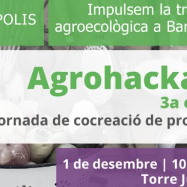 Agrohackató per prototipar projectes de transformació de l’alimentació