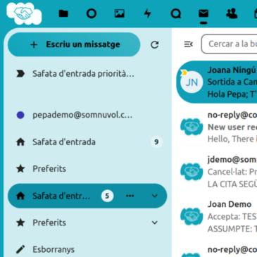 El correu dins l’Oficina bàsica