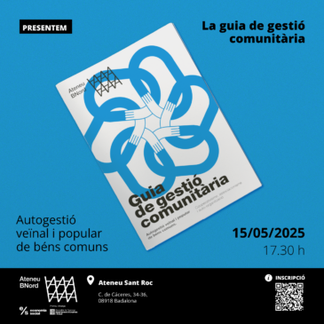 Presentació de la Guia de gestió comunitària, a Badalona